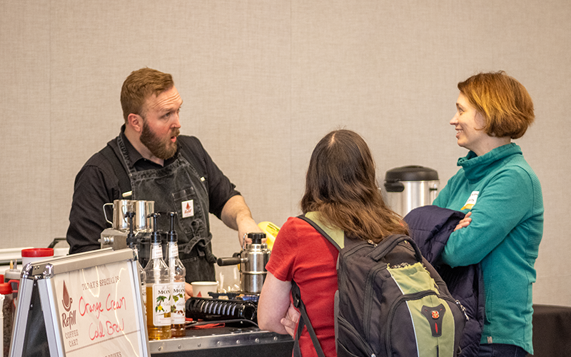UTProvost's tweet photo. Faculty Appreciation Week kicked off with Coffee &amp; Chocolate yesterday afternoon. Thank you to all the faculty that joined us- we hope you enjoyed your treats! https://t.co/wi92LtEHa3