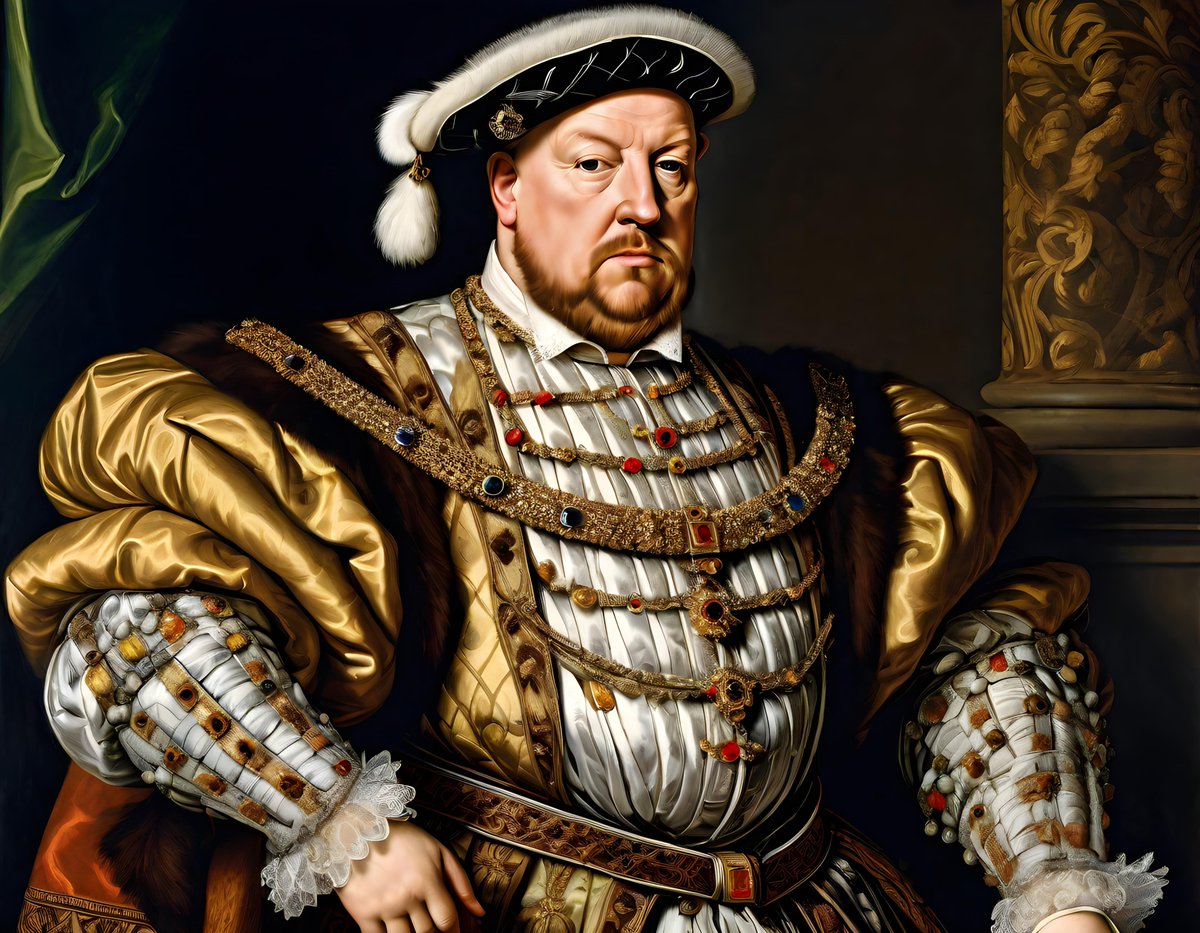 King Henry VIII #KingHenryVIII #King #Royalty #KingofEngland #Tudor #EnglishRen #16thCentury #EnglishRenaissance #ai #digitalart #art #artificialintelligence #aigenerated #generativeai #machinelearning #aiart #aiartworks #aiartistcommunity #aiartist