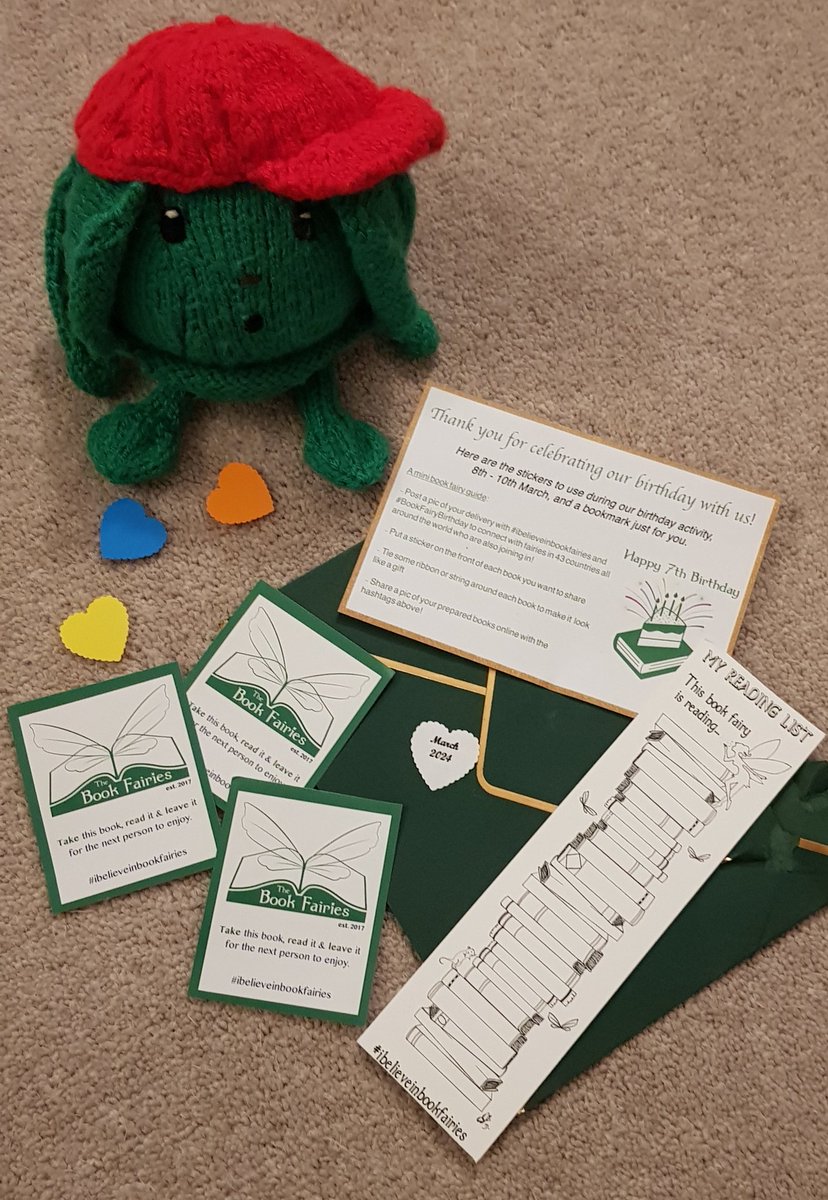 Oooh...look what's arrived in the post! Sprout can't WAIT to put on his book fairy wings to celebrate @the_bookfairies 7th birthday next week! 🧚‍♂️🎉🎈 Keep your sprouts peeled for Sprout's Surprise! 🎊😆 Where will he hide it?! #ibelieveinbookfairies #bookfairybirthday