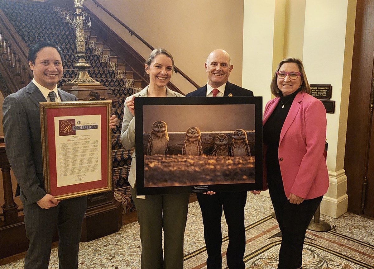 Congratulations to Paulette Donnellon, a 32nd District resident who was recently awarded California Department of Fish and Wildlife’s Picture of the Year!