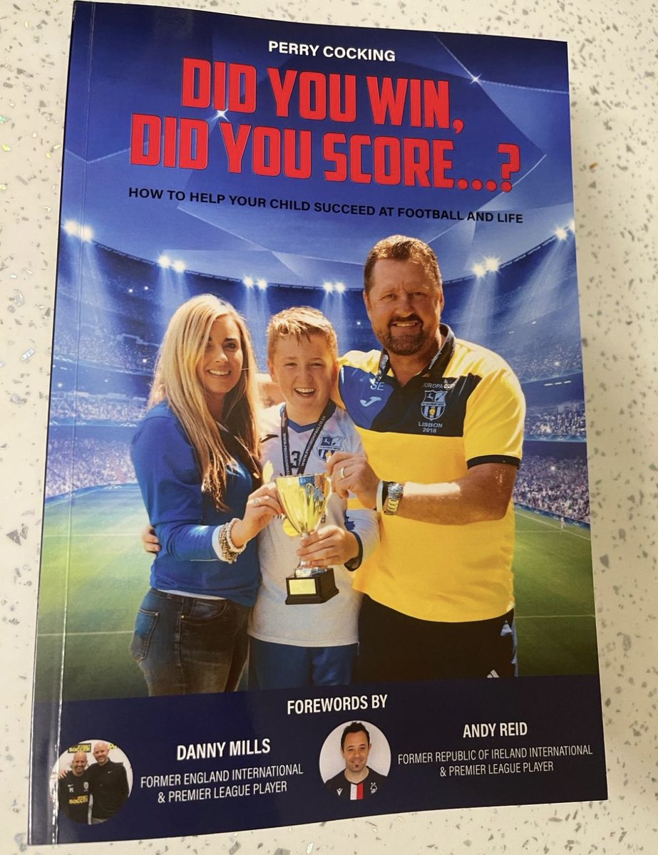 integerfootball's tweet image. To any parent or young player invovled in football this book by our good friend @PerryCocking is invaluable. 

It is extremely well thought out and considered and will certainly be a resource for anyone looking to get into now or in the future! 

Congratulations Perry 👏