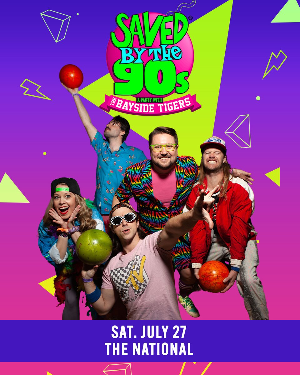 The National (@thenationalrva) on Twitter photo Just Announced & On Sale Now: <a href="/SavedByThe90s/">Saved by the 90s</a> Sat, July 27 at The National! Tickets available at thenationalva.com or at The National box office (Thu + Fri 10a-5p)
Part of the Yuengling Concert Series Just Announced & On Sale Now: <a href="/SavedByThe90s/">Saved by the 90s</a> Sat, July 27 at The National! Tickets available at thenationalva.com or at The National box office (Thu + Fri 10a-5p)
Part of the Yuengling Concert Series