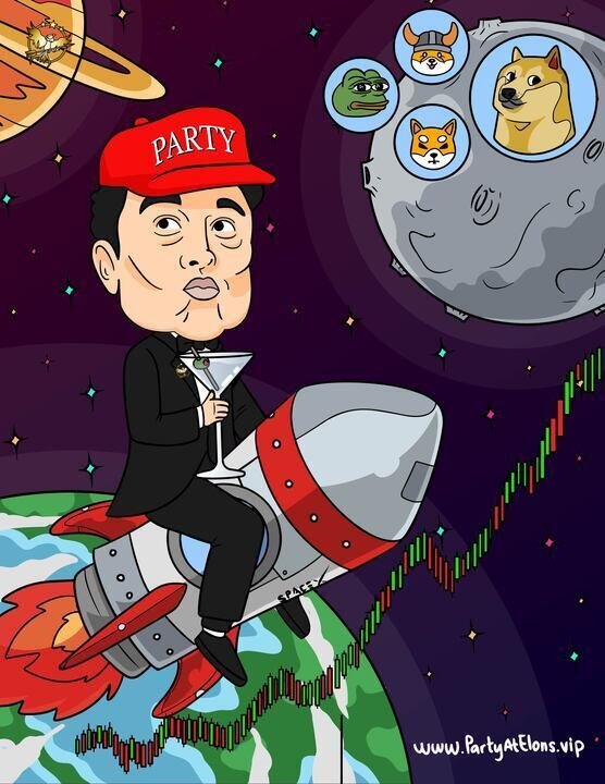 Konrad8526's tweet photo. @cryptoworld202 Absolutely pumped for the $PARTY wave! ๐ Join the revolution with @partycoineth! Let's fuel the #FreedomOfMoney, ride the hype at #PartyatElons, and amplify our #FreedomOfSpeech! ๐๐ธโจ Let's make it BIG! #CryptoPump https://t.co/uMGwG19h7K