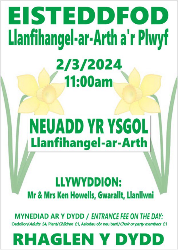 CymdeithasSteddfodau tweet media