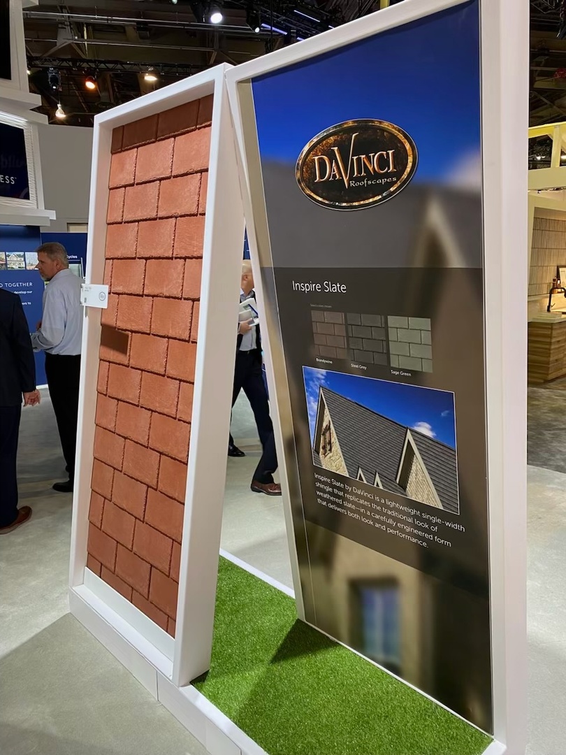 Make Booth C3819 a stop on your tour of #IBS2024. It's your chance to see the industry-leading composite slate and shake roofing tiles for yourself. We can't wait to meet you!