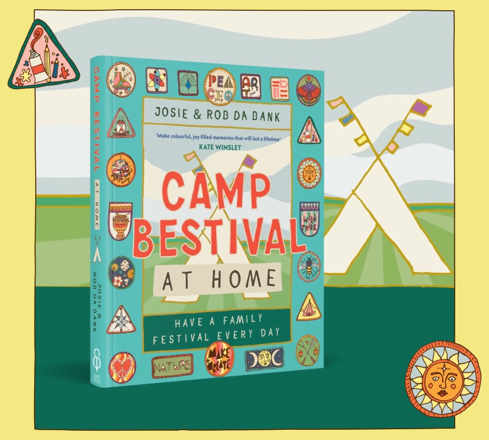 Very excited to announce our brand new book – Camp Bestival at Home! 🎪 ✨ Pre-order a signed copy exclusively via the Camp Bestival shop 👉🏻 lnk.to/CampBestivalAt… or receive a FREE book with all Camp Bestival Weekend Camping tickets purchased from now until 31.03.24📚