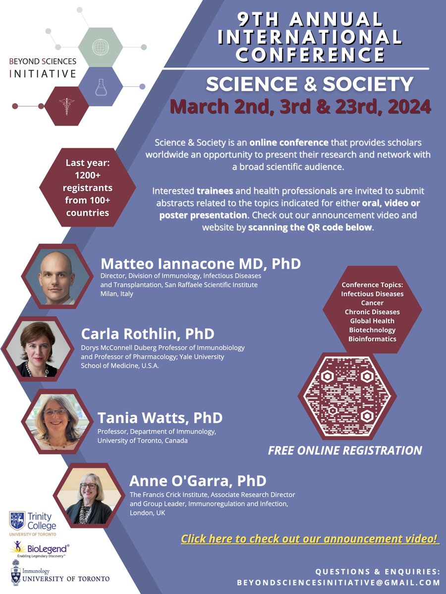 The conference starts this weekend! It's not too late to register at beyondsciences.org/conference2024/ Join us for the opportunity to network and learn with researchers around the globe!