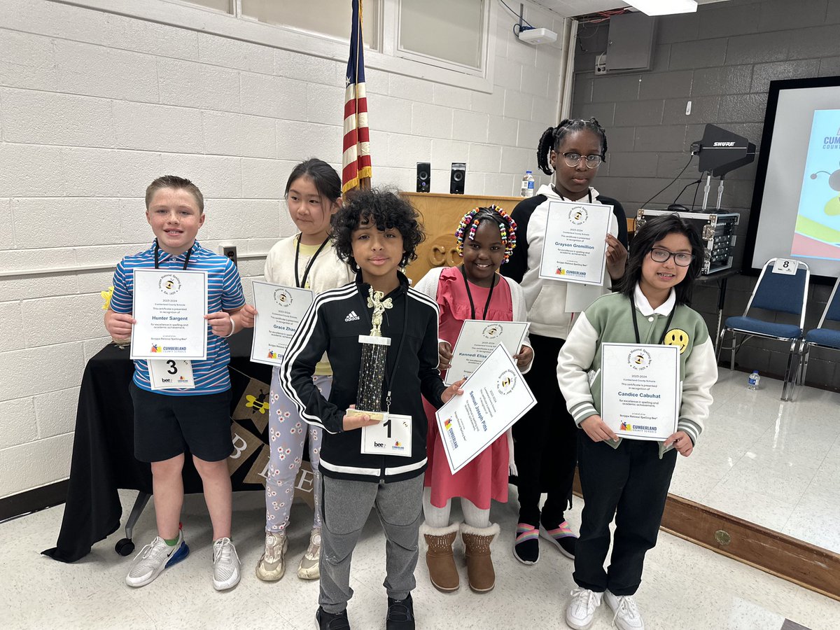 Martina Graham, M.Ed, NBCT (@martina_graham1) on Twitter photo Congratulations to all of our Tuesday Level II Spelling Bee Competition participants🥳You all did a “Bee”utiful Job🐝✨<a href="/CumberlandCoSch/">Cumberland County Schools</a> Congratulations to all of our Tuesday Level II Spelling Bee Competition participants🥳You all did a “Bee”utiful Job🐝✨<a href="/CumberlandCoSch/">Cumberland County Schools</a>
