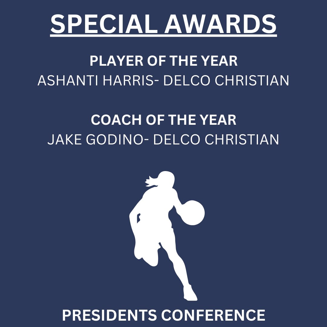 Congratulations to all the athletes and coaches of the Girls Basketball Presidents Conference on your amazing seasons and accomplishments! Here are your All-League Honors!🏀
