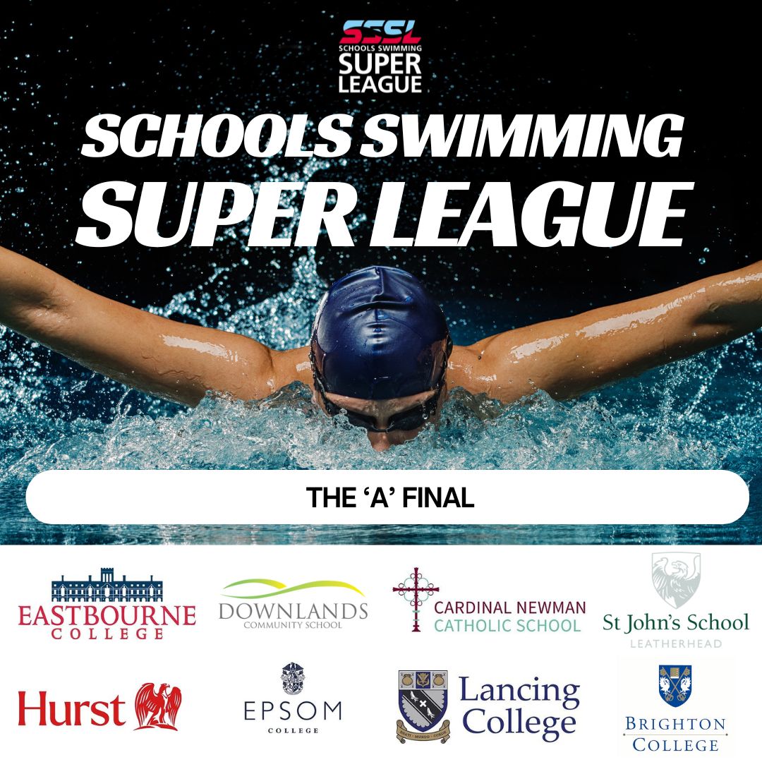 Schools Swimming Super League (@swimsssl) on Twitter photo Introducing your SSSL A finalists
π΅π΄πββοΈπββοΈ 15th March 2024
<a href="/EBCSport/">Eastbourne College Sport</a> <a href="/DownlandsPE/">Downlands PE Dept.</a> <a href="/CNCS_PE/">Cardinal Newman PE</a> @stjohnssport <a href="/HurstSport/">Hurst Sport</a> <a href="/EpsomCollegeUK/">Epsom College</a> <a href="/LancingCollege/">Lancing College</a> <a href="/BriCollSport/">BrightonCollegeSport</a> Introducing your SSSL A finalists
π΅π΄πββοΈπββοΈ 15th March 2024
<a href="/EBCSport/">Eastbourne College Sport</a> <a href="/DownlandsPE/">Downlands PE Dept.</a> <a href="/CNCS_PE/">Cardinal Newman PE</a> @stjohnssport <a href="/HurstSport/">Hurst Sport</a> <a href="/EpsomCollegeUK/">Epsom College</a> <a href="/LancingCollege/">Lancing College</a> <a href="/BriCollSport/">BrightonCollegeSport</a>
