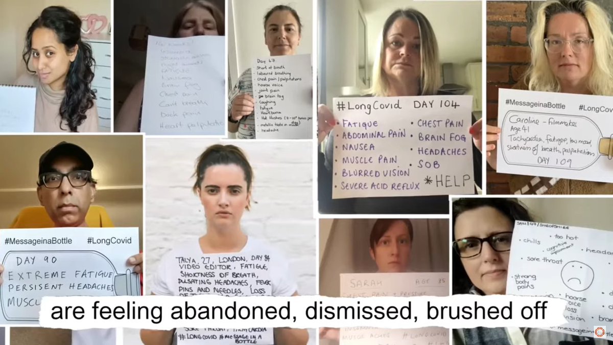 LongCovidSOS's tweet image. Still abandoned

Nearly four years after we created our #messageinabottle film to highlight the plight of the then thousands who weren't getting any help for their #LongCovid symptoms - there is medical neglect for so many in our community

#treatLongCovid