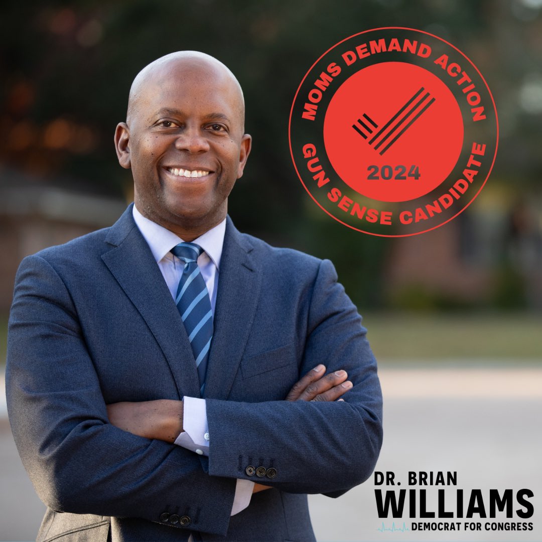 I’ve sat with countless mothers and delivered the worst news any parent could hear, “I’m sorry. We did everything we could, but your child died from their injuries.” 

I stand with <a href="/MomsDemand/">Moms Demand Action</a>, and I will be a relentless advocate for gun violence prevention in Congress.