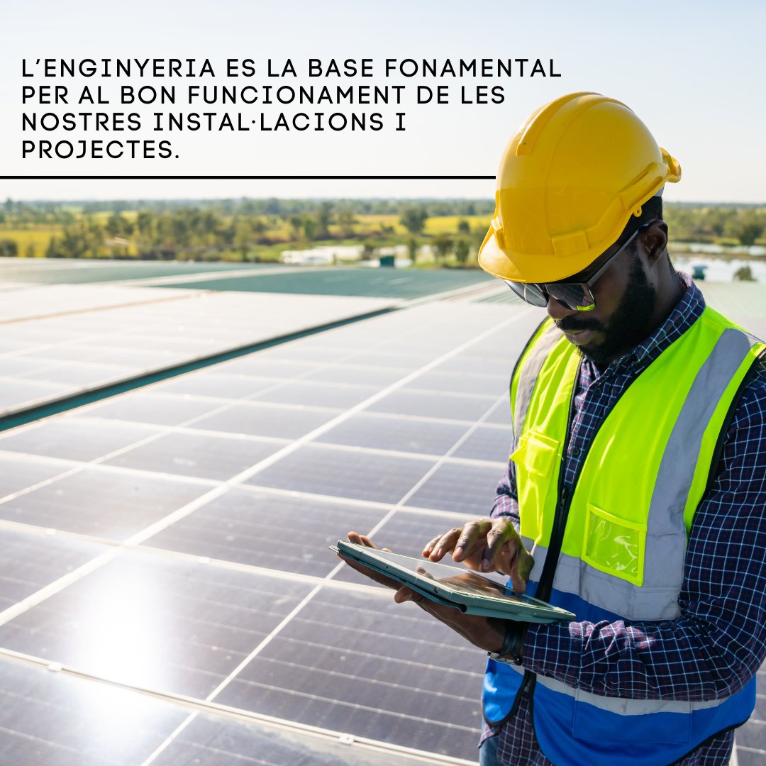 A Escala Solar, l'enginyeria és clau per al futur sostenible:

💡 Projectes Personalitzats: Adaptats a les teves necessitats.
🔍 Anàlisi i Assessorament: Oportunitats i solucions òptimes.
🛠️ Implementació Eficient: Qualitat i professionalisme.

Confia en nosaltres! 🌞