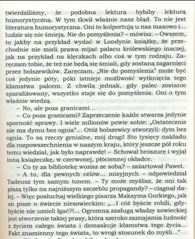 AnnaSedziwy's tweet photo. Wróciłam do "Drogi donikąd" Mackiewicza.
Dekoracje się zmieniły, istota marksistowskiego myślenia wcale. Dekady jakie minęły od powstania tej książki, najwyraźniej niczego nas nie nauczyły, skoro znowu wchodzimy do tego samego rynsztoka. #JozefMackiewicz https://t.co/a5khyiQzTV