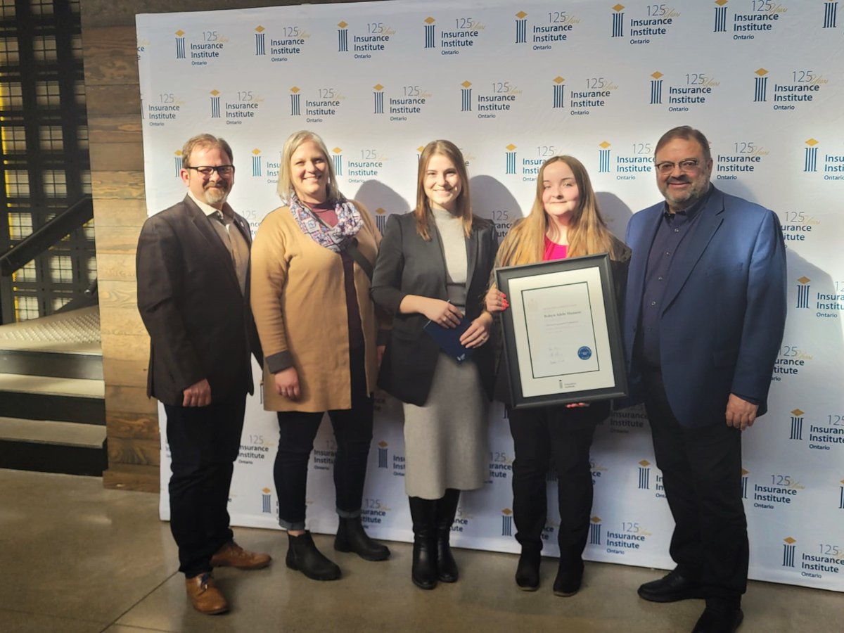 Congratulations to our own Robyn Manson for graduating as a Chartered Insurance Professional at the Insurance Institute’s convocation ceremony at <a href="/TapestryHall/">Tapestry Hall</a>. 👏 #CIP
