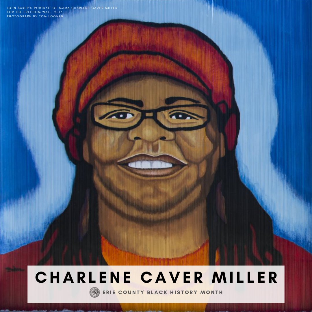 markpoloncarz's tweet photo. As part of our #BlackHistoryMonth series, today we honor "Mama" Charlene Caver Miller, whose extensive community service and civil rights activism have left an indelible mark on our community. Her efforts are recognized in the #FreedomWall.

Learn more: https://t.co/pV67ATAccP https://t.co/bX8FGHUXyV