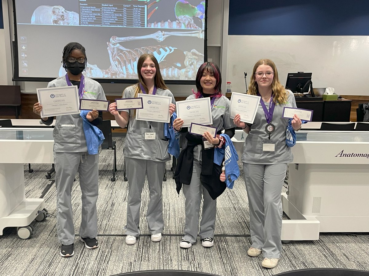 Congratulations to all who participated in the Anatomage & University of Saint Francis regional tournament in Indiana 👏💯 Take a look at some of our favorite moments! #anatomagecompetiton #winners #anatomycompetiton #tournaments #anatomyandphysiology #meded #STEM @USFFW