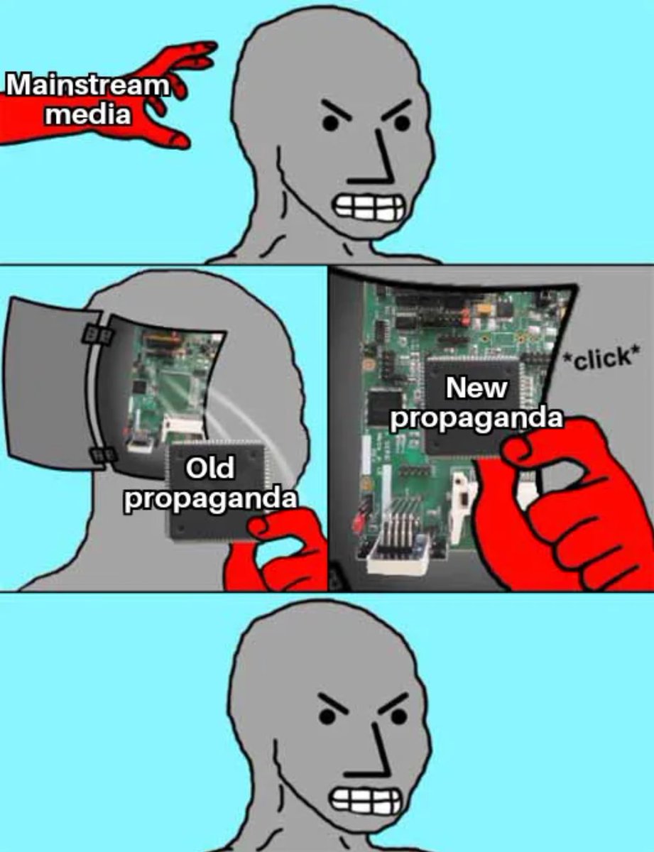 The media is a propaganda machine dressed up as a truth-seeking machine.