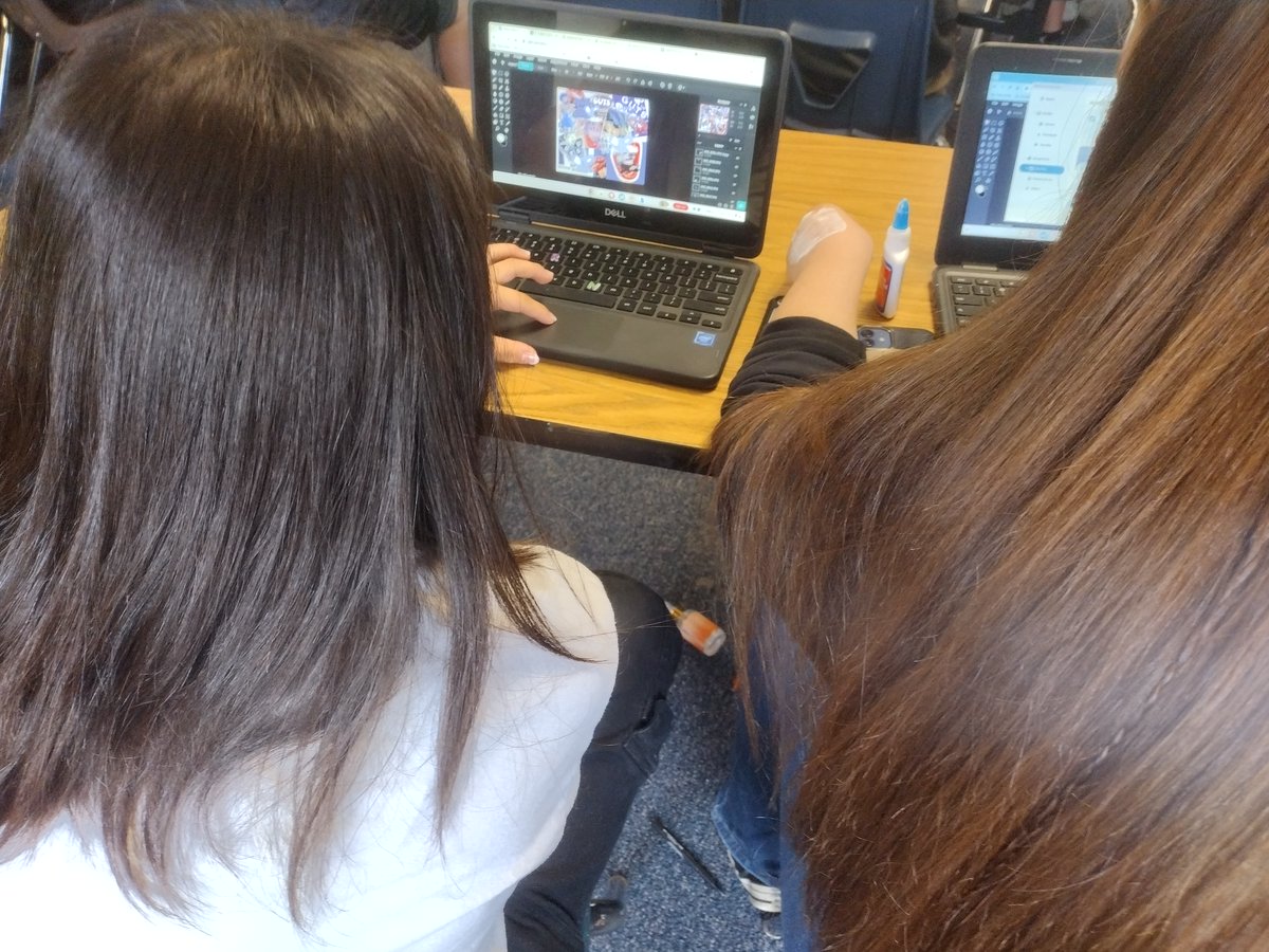 We're working with raster graphics in Graphic Design. Students are learning some basics regarding selection tools. It's fun stuff :) #WeAreVIDA