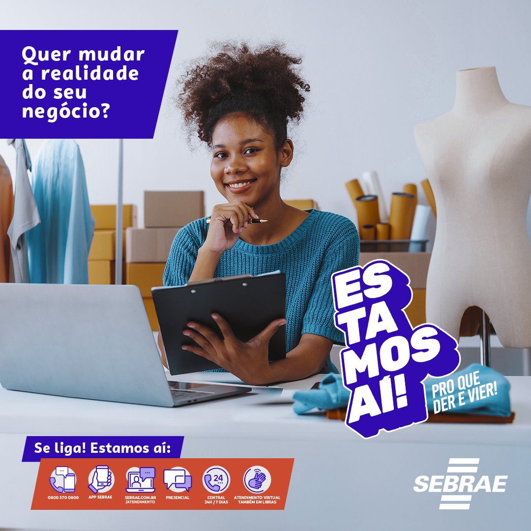 sebraegoias's tweet image. Converse com o Sebrae de forma fácil e acessível! Estamos prontos para te oferecer consultoria personalizada sobre seu negócio. ✅

Clique no link e descubra todos os nossos canais de atendimento: sebrae.com.br/sites/PortalSe…

#sebraegoias #canaisatendimentosebrae