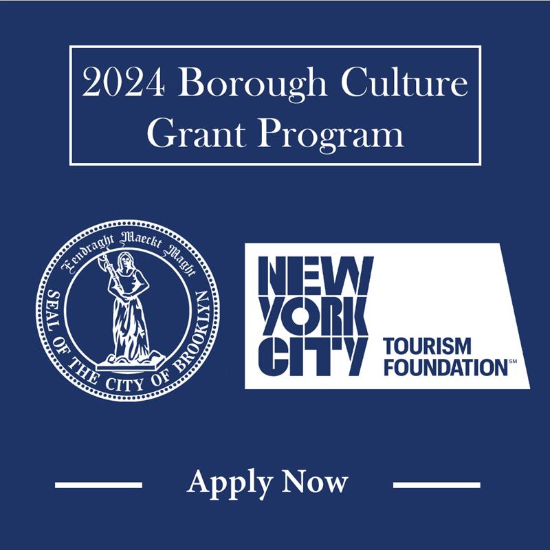 Are you a 501(c) 3 cultural organization based in Brooklyn? Apply for a Cultural Grant with NYC Tourism to help with the marketing and promotion of arts + cultural programs and events! Apply by March 11th: nycgo.submittable.com/submit