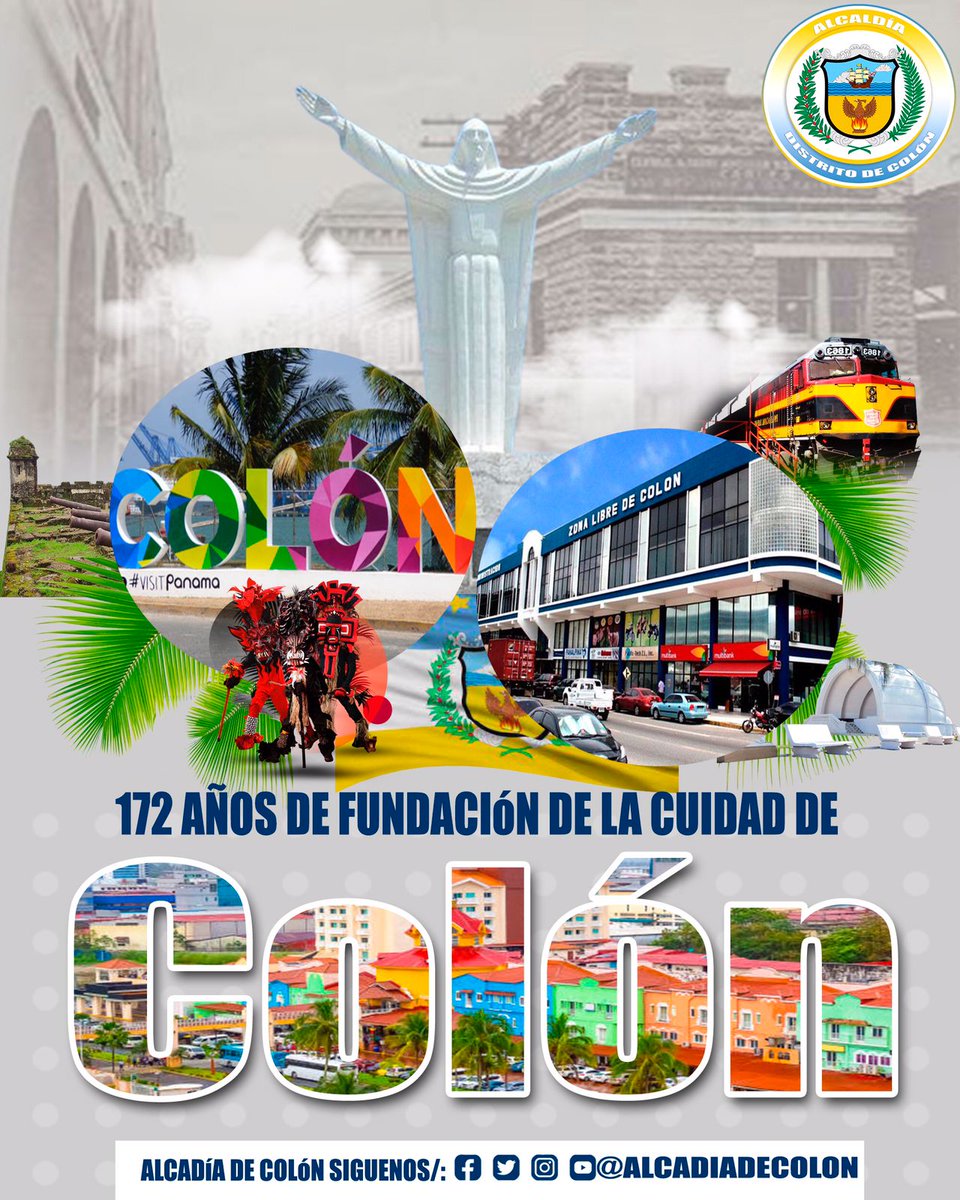 Felicidades a todos los colonenses en sus 172 años.