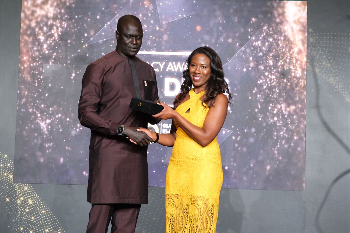 ⭐🏆The Global Black Impact Summit #GBIS2024 Legacy Award goes to: Luol Deng,  President of the South Sudan Basketball Federation received on his behalf by Amadou Gallo Fall.

Join us in congratulating Luol Deng in his achievement⭐🏆
#GBIS2024 #blackexcellence #galadinner