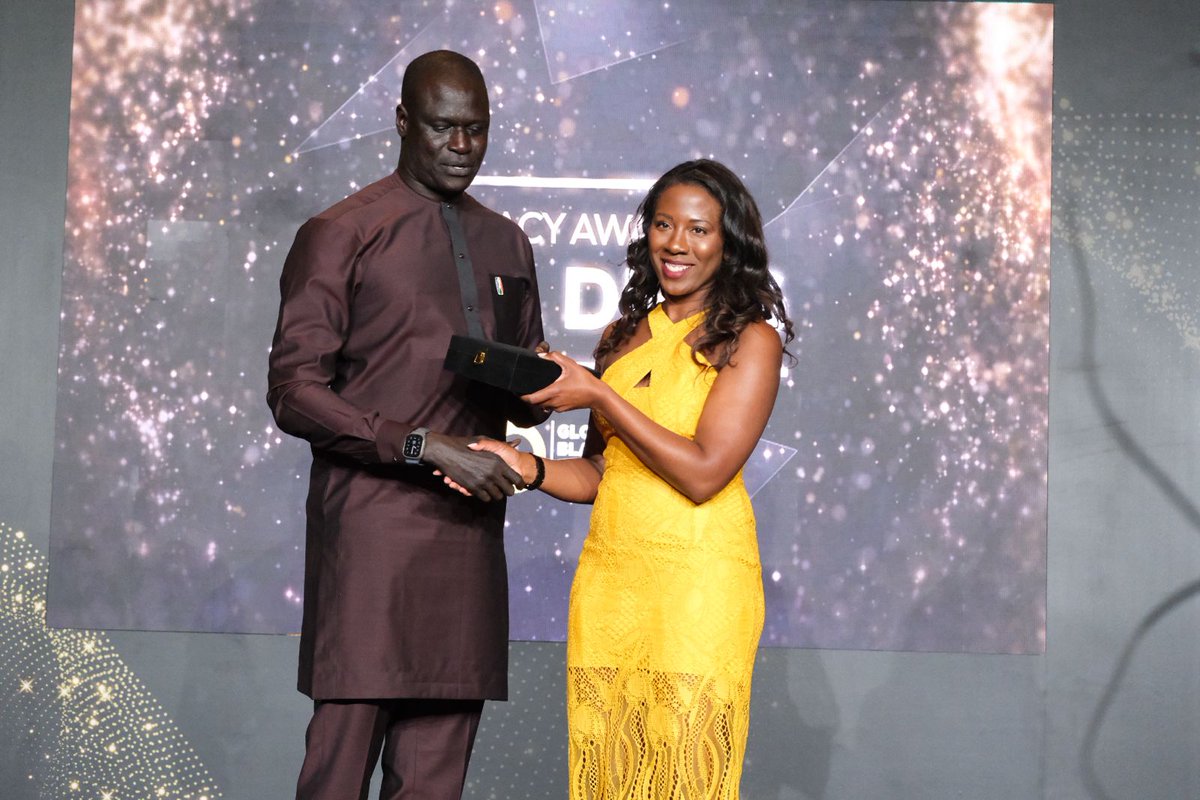 ⭐🏆The Global Black Impact Summit #GBIS2024 Legacy Award goes to: Luol Deng, President of the South Sudan Basketball Federation received on his behalf by Amadou Gallo Fall. Join us in congratulating Luol Deng in his achievement⭐🏆 #GBIS2024 #blackexcellence #galadinner