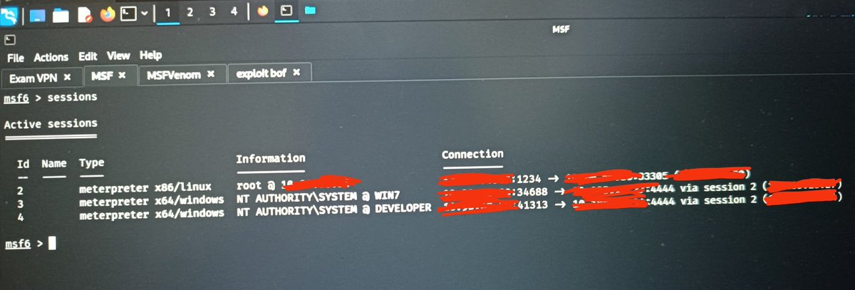 MrTaherAmine's tweet image. Just wrapped up the #eCPPTv2 Exam after about 10 hours of hacking, with 5 machines compromised in total ✅

Now onto crafting the report. 

Despite the instability of their exam lab, having to redo the exploitation twice, I&apos;m almost done. Stay tuned for my review!

#PenTest