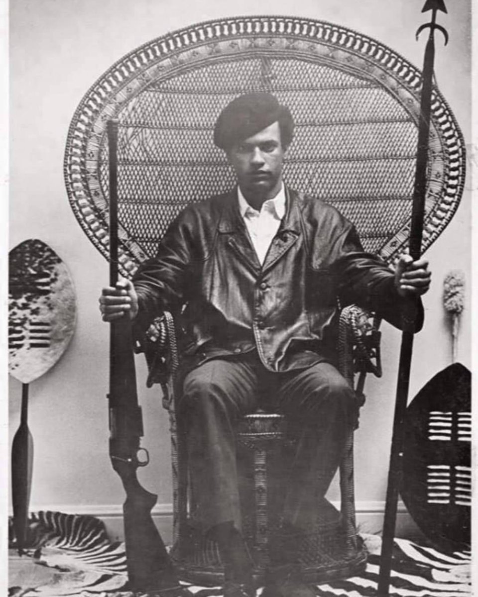 “Anytime a Black man attempts to change the slave image he will scare white people.' - Huey P. Newton #hueypnewton