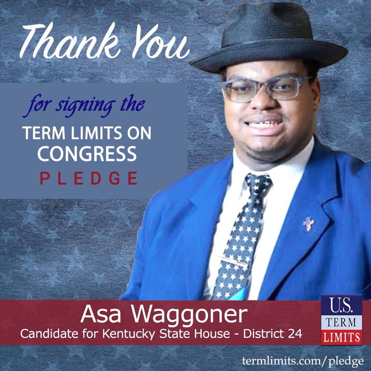 Wagg4JudgeExec's tweet image. HAPPY TERM LIMITS DAY (2/27)!!! Let’s remind the politicians that our support isn’t passive. We expect action from our representatives &amp;amp; we EXPECT IT NOW. That’s why I signed the pledge!

Vote Waggoner on May 21st!

#TermLimitsDay