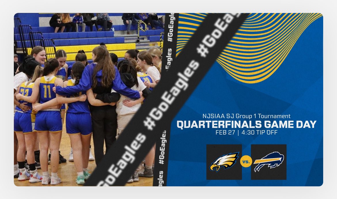 “There’s only one thing we can control, and that is how hard we play.”

Playoff action continues today as players &amp; coaches set out to reach their goals. Pennsville Eagles (8) head to the Woodbury Thundering Herd (1) for the Quarterfinals of the NJSIAA tournament! #GoEagles🦅🏀