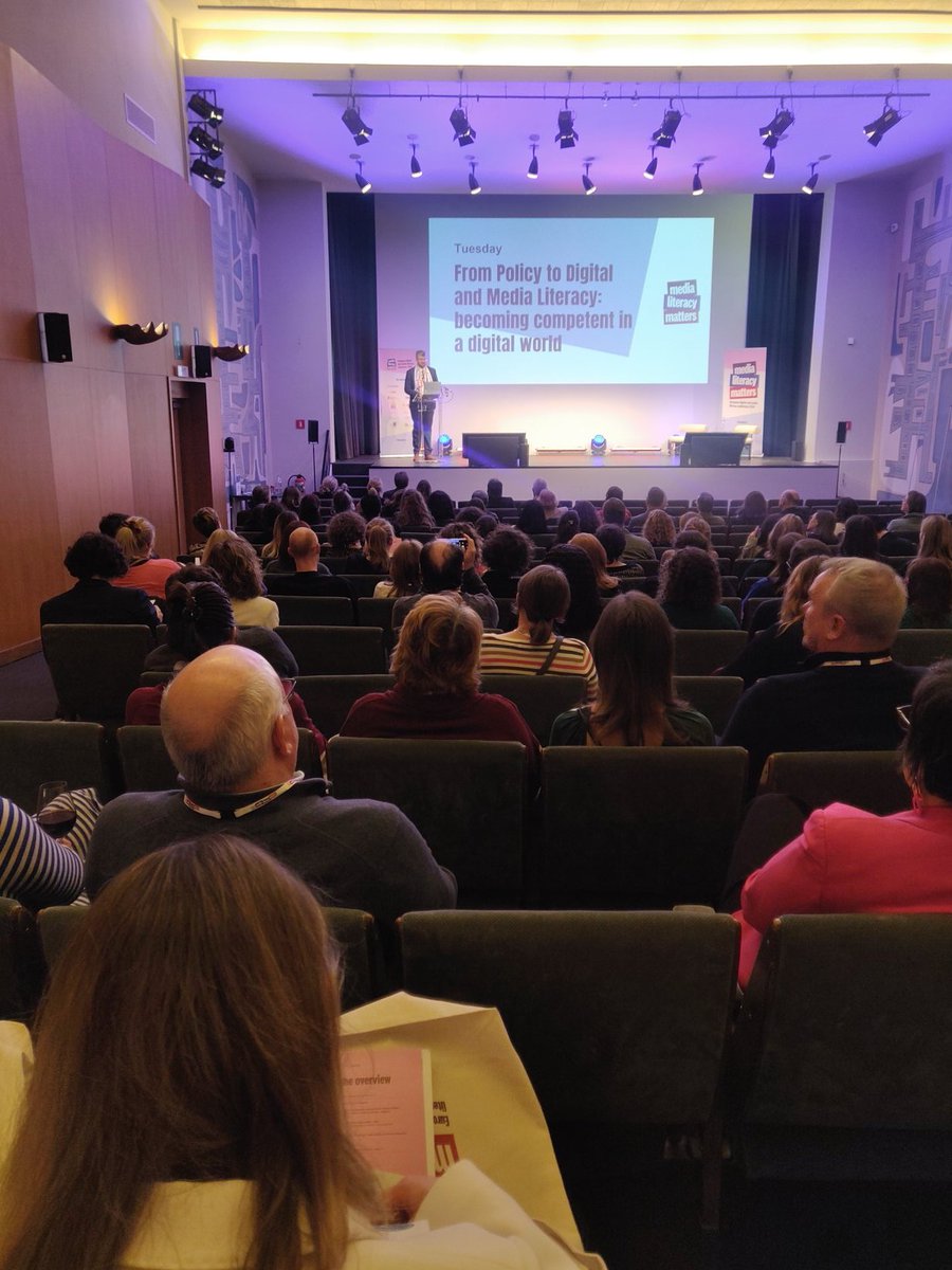 mediacentar's tweet image. This week we are at the Media Literacy Matters conference in Brussels, looking forward to 4 days of talks and discussions about media and digital literacy. #mlmatters