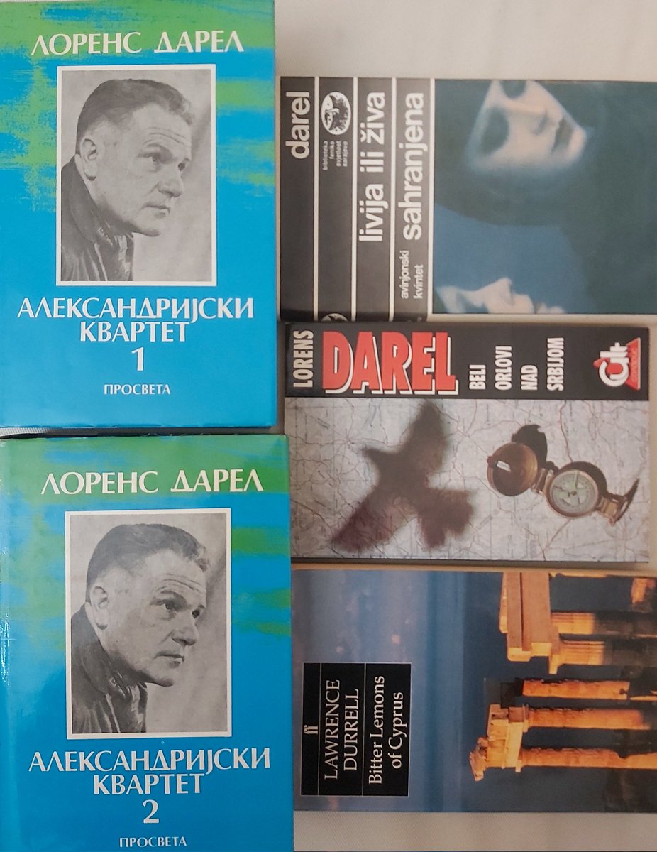 27.2.1912. rođen je Lorens Darel, pisac i pesnik. Najpoznatiji je po Aleksandrijskom kvartetu, jednom od najvećih dela engleske književnosti XX veka.Tu je nagrađivani Avinjonski kvintet, putopis Gorki limunovi Kipra i dr. Bio je jedan od Andrićevih protivkandidata za Nobela.❤👇