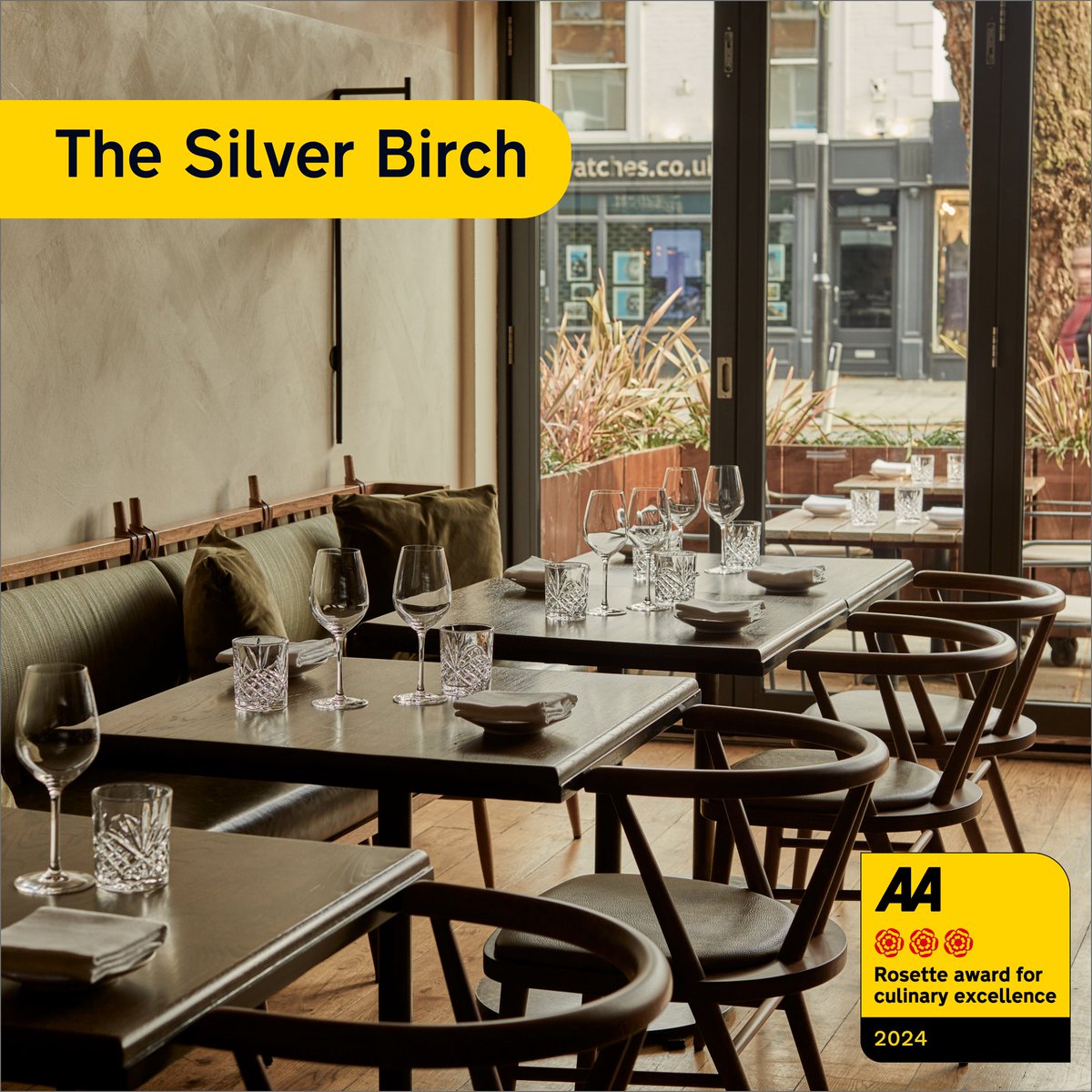 AA Hospitality (@aahospitality) on Twitter photo 3 #AARosettes have been awarded to <a href="/NathanCornwell1/">Nathan</a> and the team at The Silver Birch in #Chiswick!
Fantastic effort team! > tinyurl.com/4c7t3kpz
#AAawards #Rosettes <a href="/rakporcelaineu/">RAK Porcelain Europe</a> #MakeSureItsRAK <a href="/visitlondon/">Visit London</a> <a href="/TimeOutEatDrink/">Time Out Food & Drink</a> 3 #AARosettes have been awarded to <a href="/NathanCornwell1/">Nathan</a> and the team at The Silver Birch in #Chiswick!
Fantastic effort team! > tinyurl.com/4c7t3kpz
#AAawards #Rosettes <a href="/rakporcelaineu/">RAK Porcelain Europe</a> #MakeSureItsRAK <a href="/visitlondon/">Visit London</a> <a href="/TimeOutEatDrink/">Time Out Food & Drink</a>