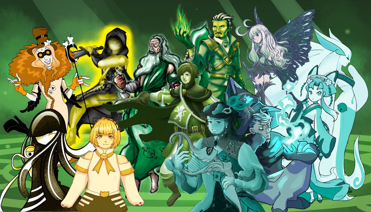 BravelyCollabs's tweet image. Update: Added Yew by @ArtbylexiLA!

#bravelycolours