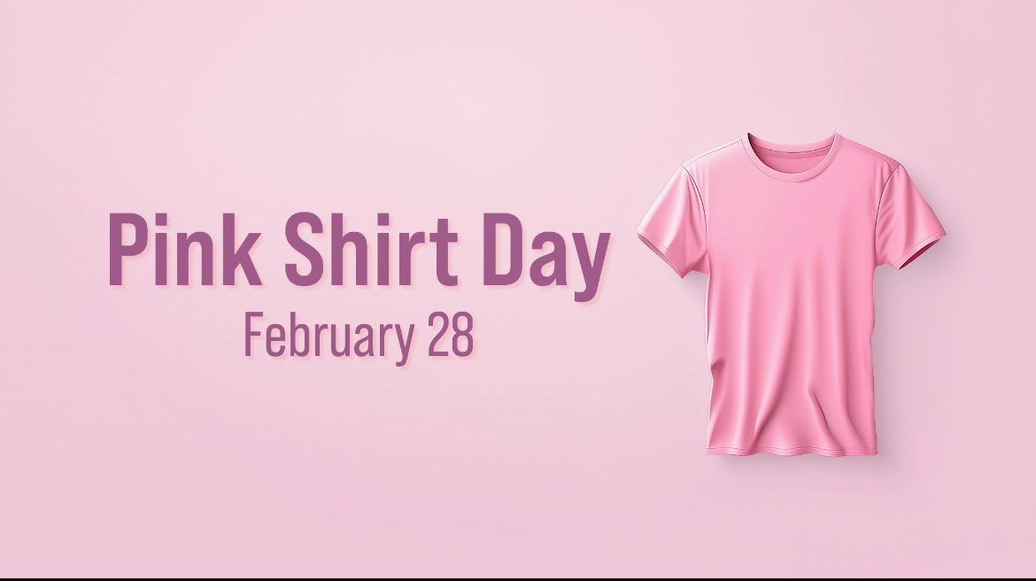 Tomorrow is Pink Shirt day! Let’s Stand up Together to Stop Bullying #Speakingwiththeheart