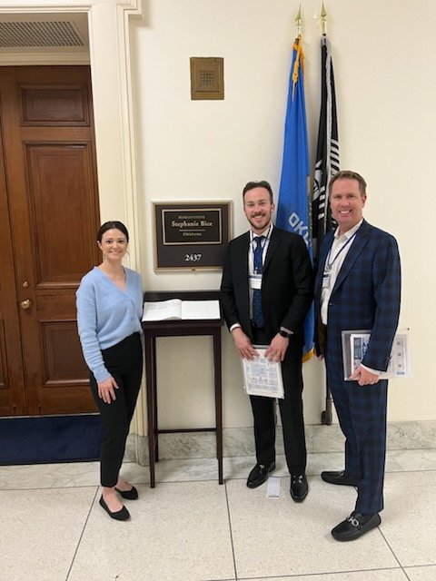 Thank you <a href="/RepBice/">Rep. Stephanie Bice</a> for meeting with us regarding telehealth and access to rural urology care!  #AUASummit24 <a href="/OUUrology/">University of Oklahoma Urology</a>