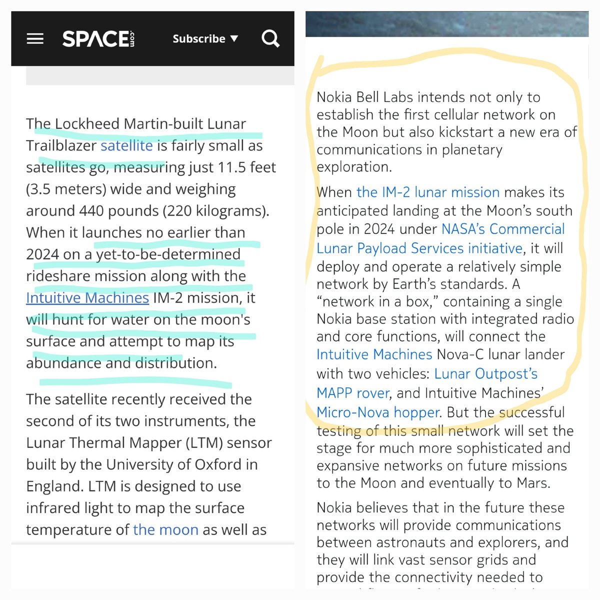 $lunr IM2 #StockToWatch @LMSpace @NokiaBellLabs @Int_Machines