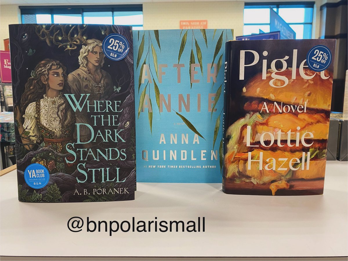 Our new beautiful trio has dropped for March!  Stop in and check them out!  #bnpolarismall #bnbookclub #bnyabookclub #bndiscover #bookstore #columbusbookstore #bookstack #hellomarch