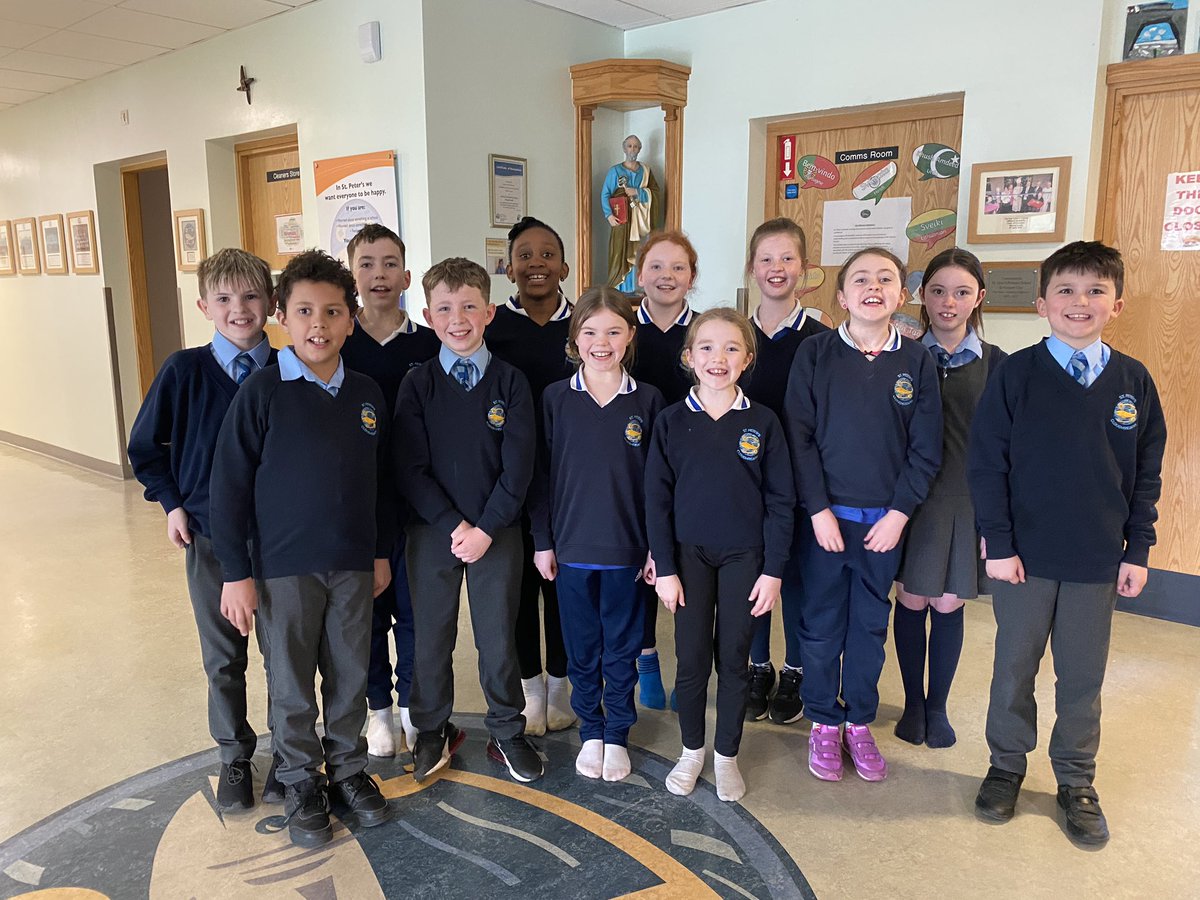 Congratulations, our new P6 Digital Leaders, as elected by their peer P7 DigiKidz. We look forward to upcoming projects and introducing the new team to the St. Peter’s Community