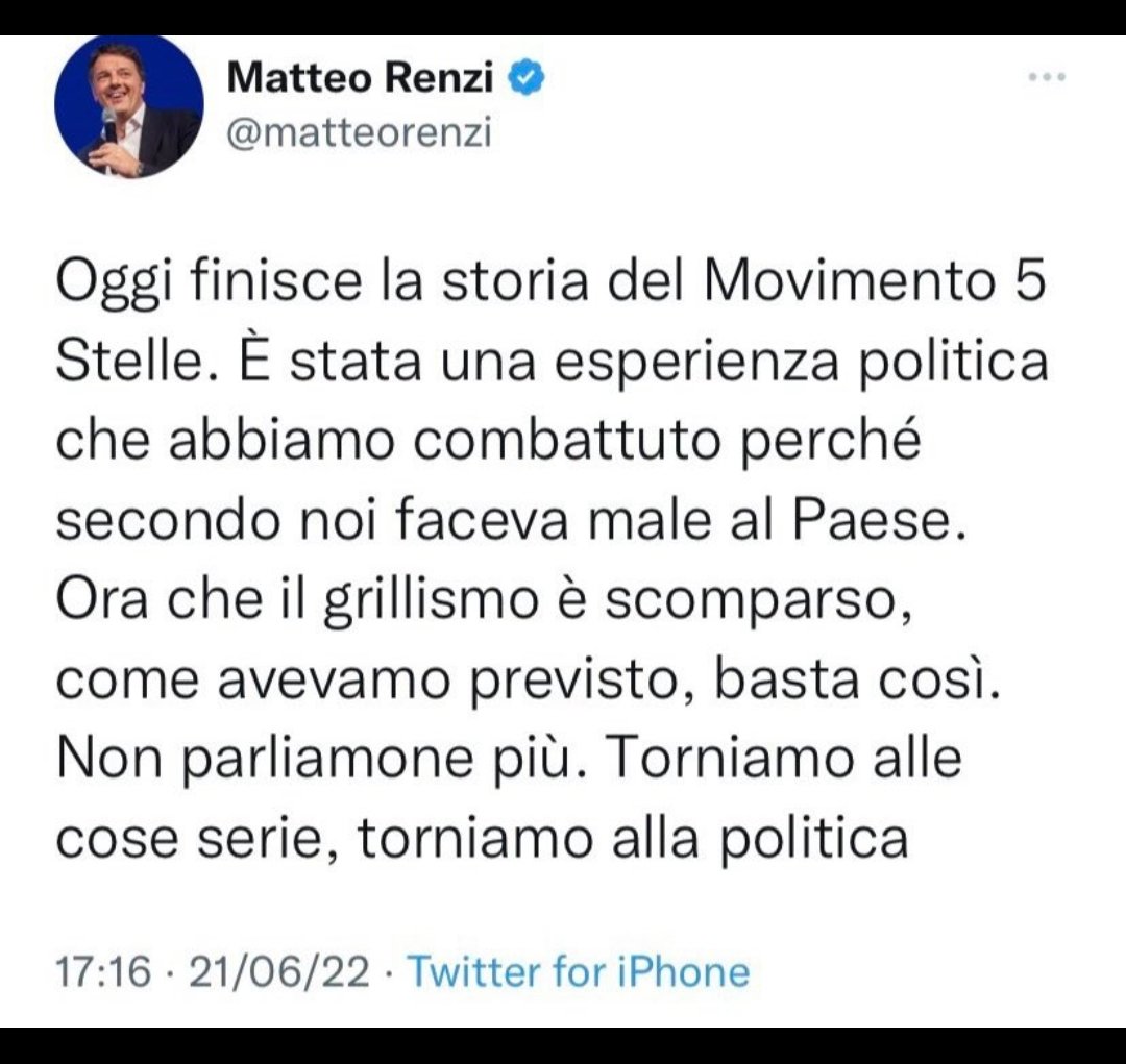 Ancora una volta la storia ha dato ragione a Matteo #Renzi. #ItaliaViva #Sardegna2024 #ToddePresidente #PokemonDay2024 #Calenda