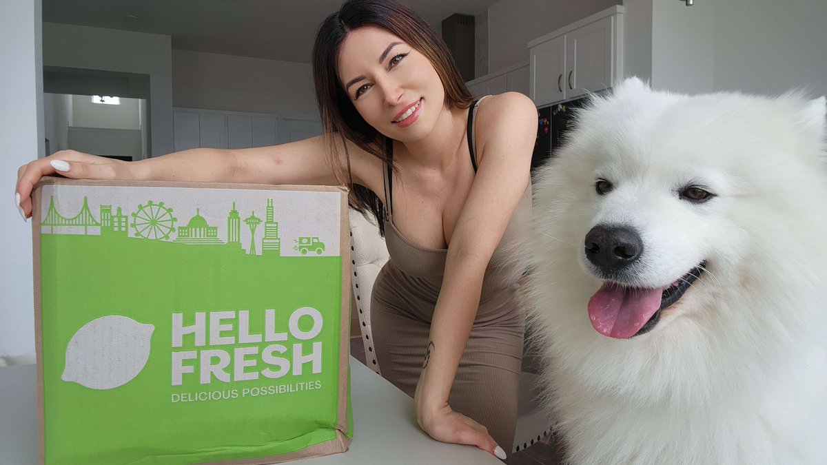 Join the stream today while I unbox & cook @HelloFresh & don't forget to use code POGHF121646 at checkout! #ad