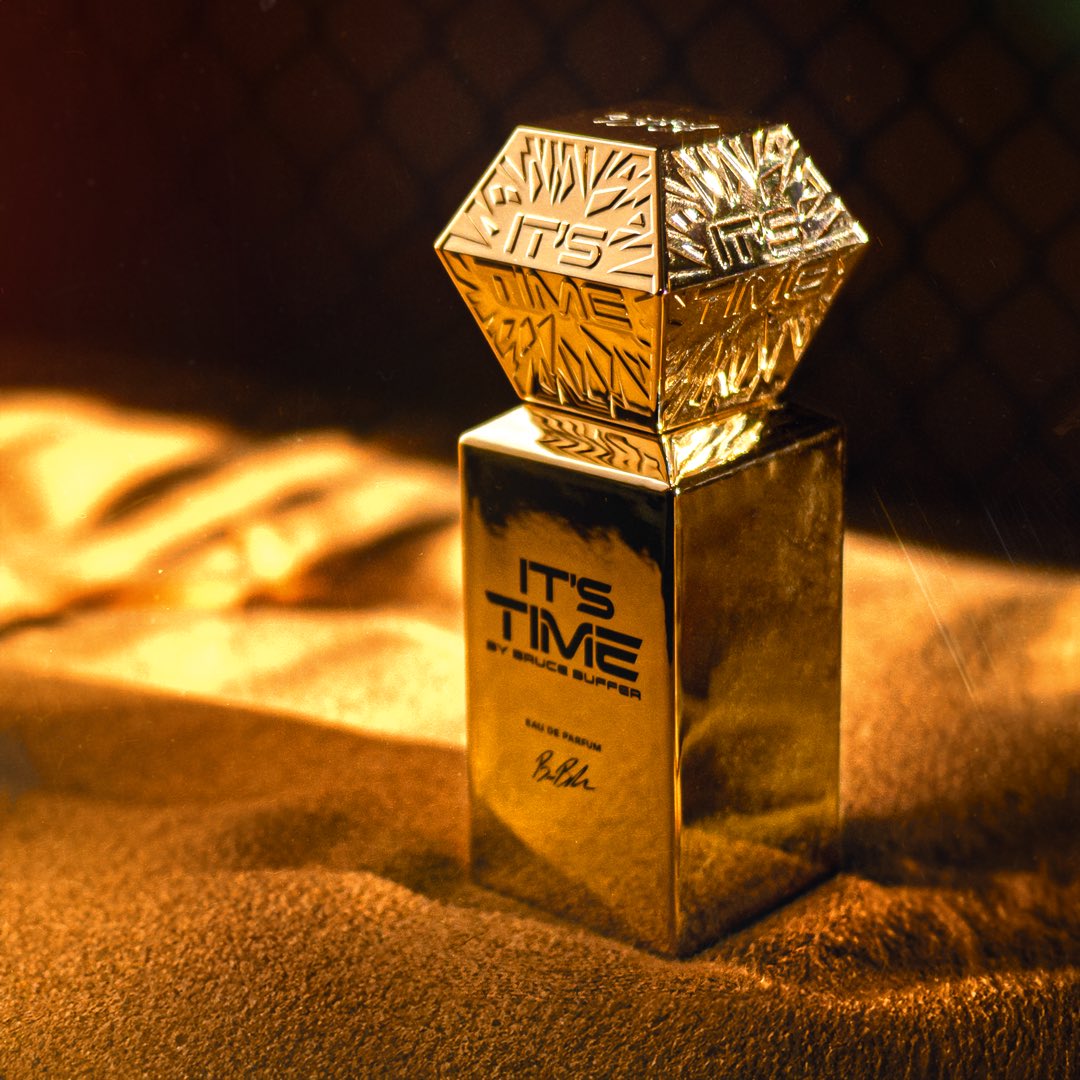 Prepare to embrace the limelight and embody your inner strength with our sophisticated new fragrance. Introducing 'IT'S TIME,' meticulously crafted by the renowned Voice of MMA - @brucebuffer #brucebuffer #eaudeparfum #mensstyle
