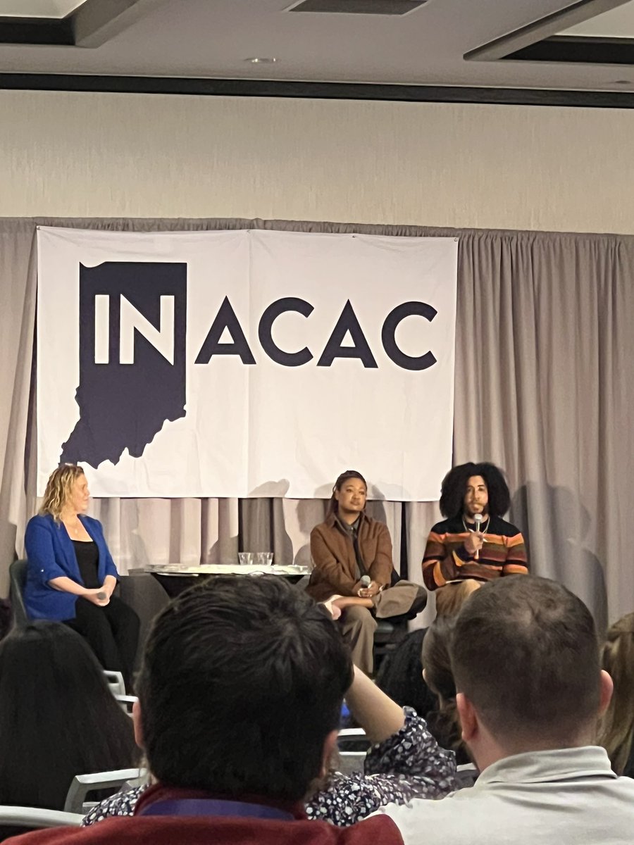 Great day at Indiana Association for College Admissions Counseling INACAC!  This years focus: Art, Education, and Scholarship. Keynote speakers- founders of GangGang <a href="/ganggangculture/">GANGGANG</a> #CounselorsRock
#wearewayne