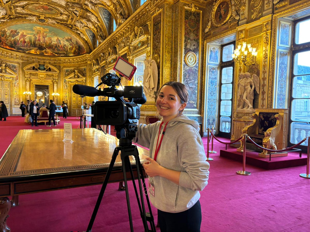Petit tour au Sénat aujourd'hui pour une interview (j'adore la déco)