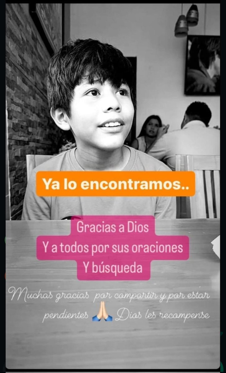 May_srod's tweet photo. @NotiMetropolita Indican que ya fue encontrado https://t.co/wnxJlmsq0o