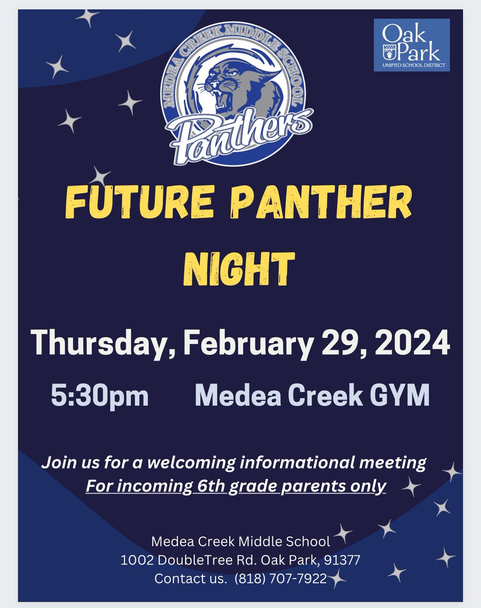 Medea Creek MS (@MCMS_Panthers) on Twitter photo 2024-02-27 19:28:28