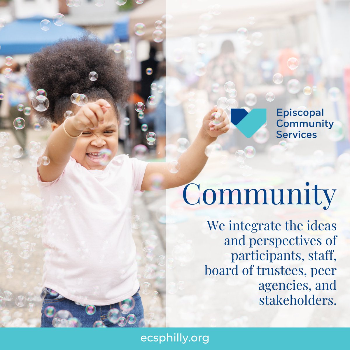 ECSPhilly's tweet photo. Embracing the power of community! In shared moments, we discover strength. Together, we weave a tapestry of support and belonging. Let's celebrate the beauty of unity! To learn more about ECS Philly visit https://t.co/SmWvo3hcub #ECSValues #ECSPhilly https://t.co/VYCID1hllZ