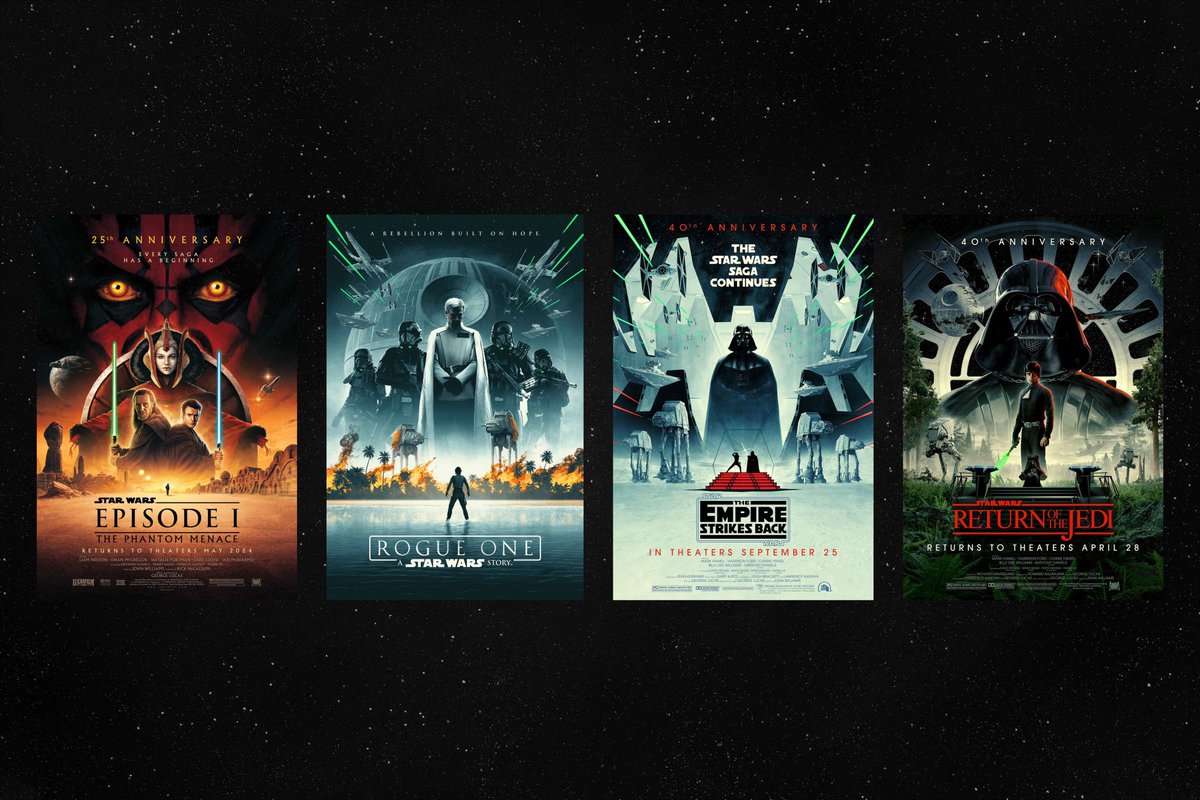 I love making these Star Wars posters. At some point in the future I hope to have made one for every film…